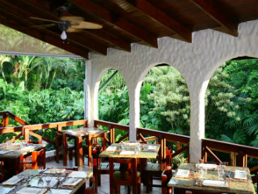Popular All-inclusive hotel in Costa Rica Tabacon Grand Spa Thermal Resort
