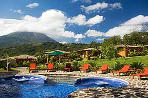 Popular All-inclusive hotel in Costa Rica Arenal Nayara Hotel, Spa & Gardens